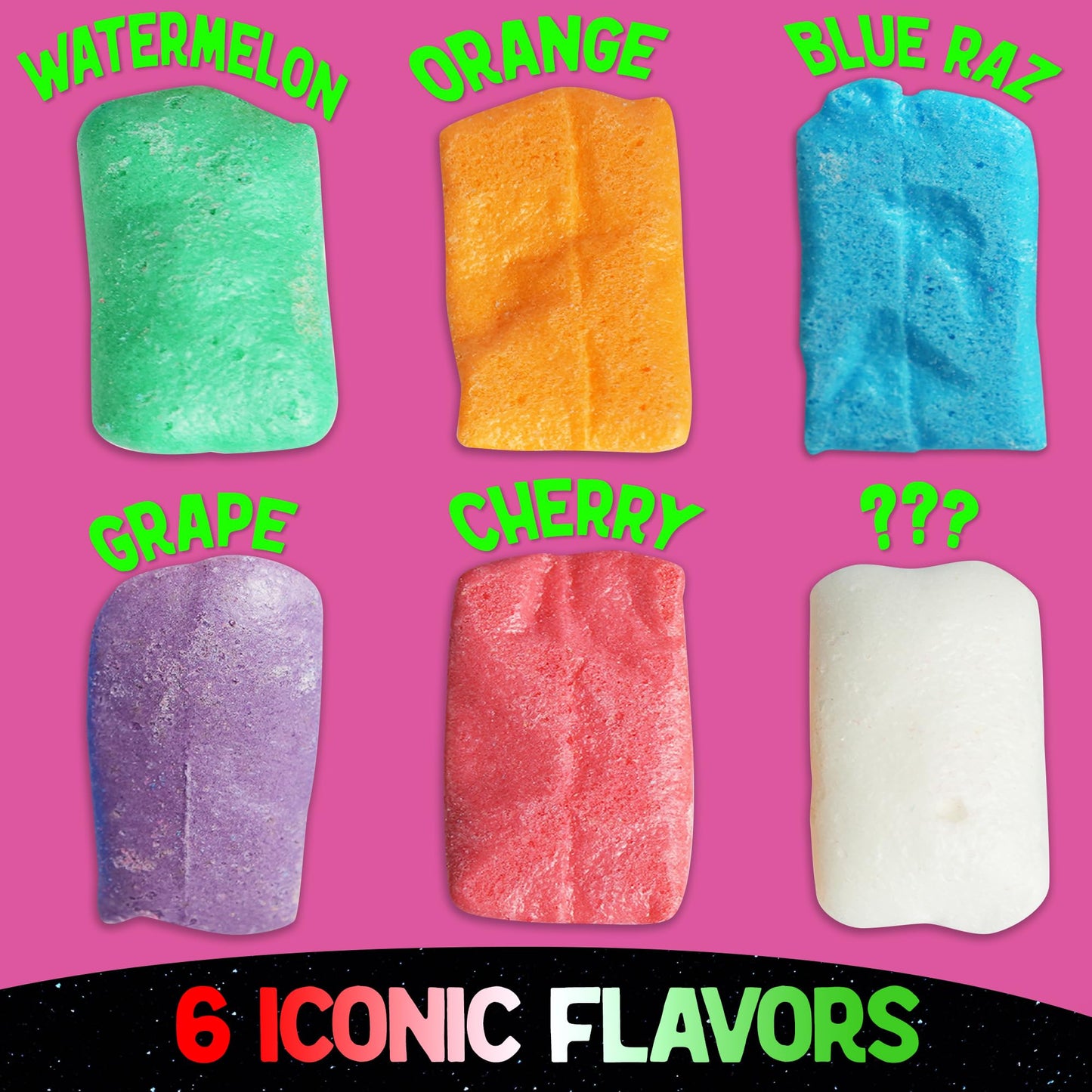Premium Freeze Dried Alien Tongues Candy  Crunchy Freeze Dried Candy Shipped in Box for Extra Protection  Freeze Dry Candy Dry Freeze Candy for All Ages 4 Ounce