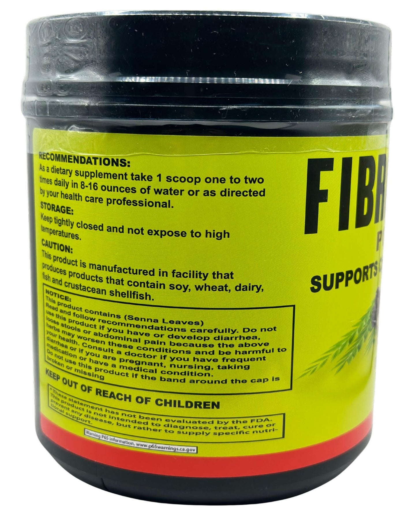 G.M.J POWER FIBER DIETARY SUPPLEMENT DETOX (400 g) flaxseed, fenugreek, prune, kilk thistle, peppermint powder fibra poderosa SUPLEMENTO ALIMENTICIO.