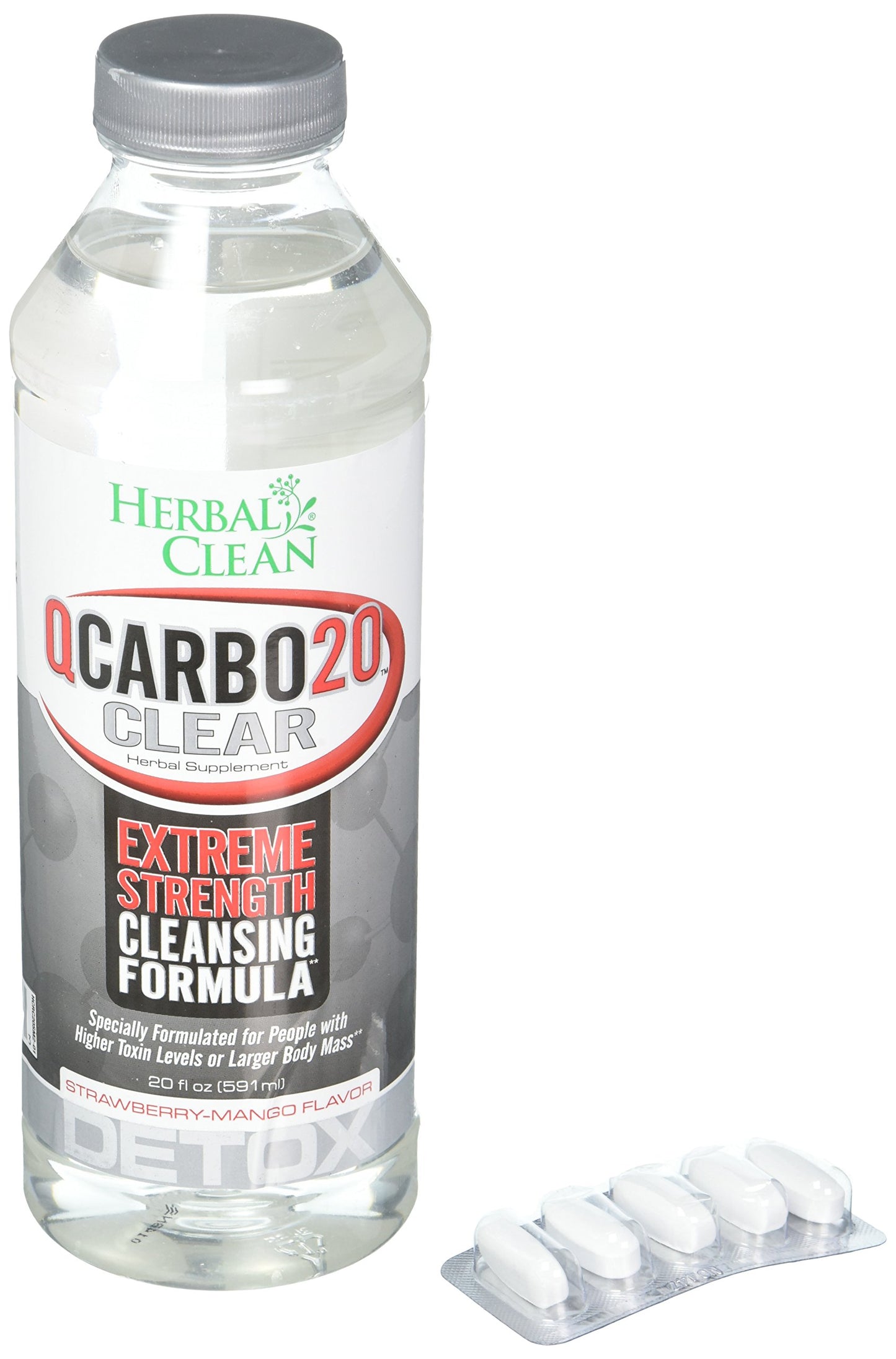 BNG ENTERPRISES Clear Qcarbo Strawberry Mango, 0.02 Pound
