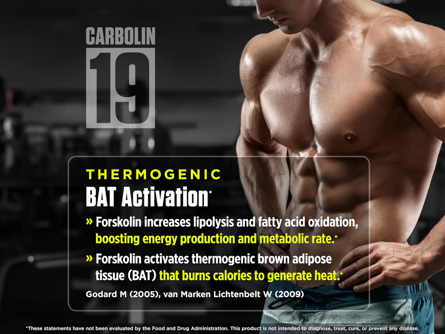Biotest Carbolin 19 - Advanced Forskolin Carbonate for Fat Loss & Metabolic Performance - 60 Softgels (30-Day Supply)