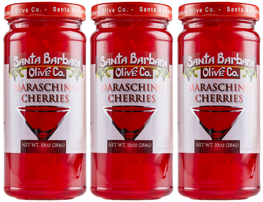 Santa Barbara Maraschino Cherries 10oz 3 pack