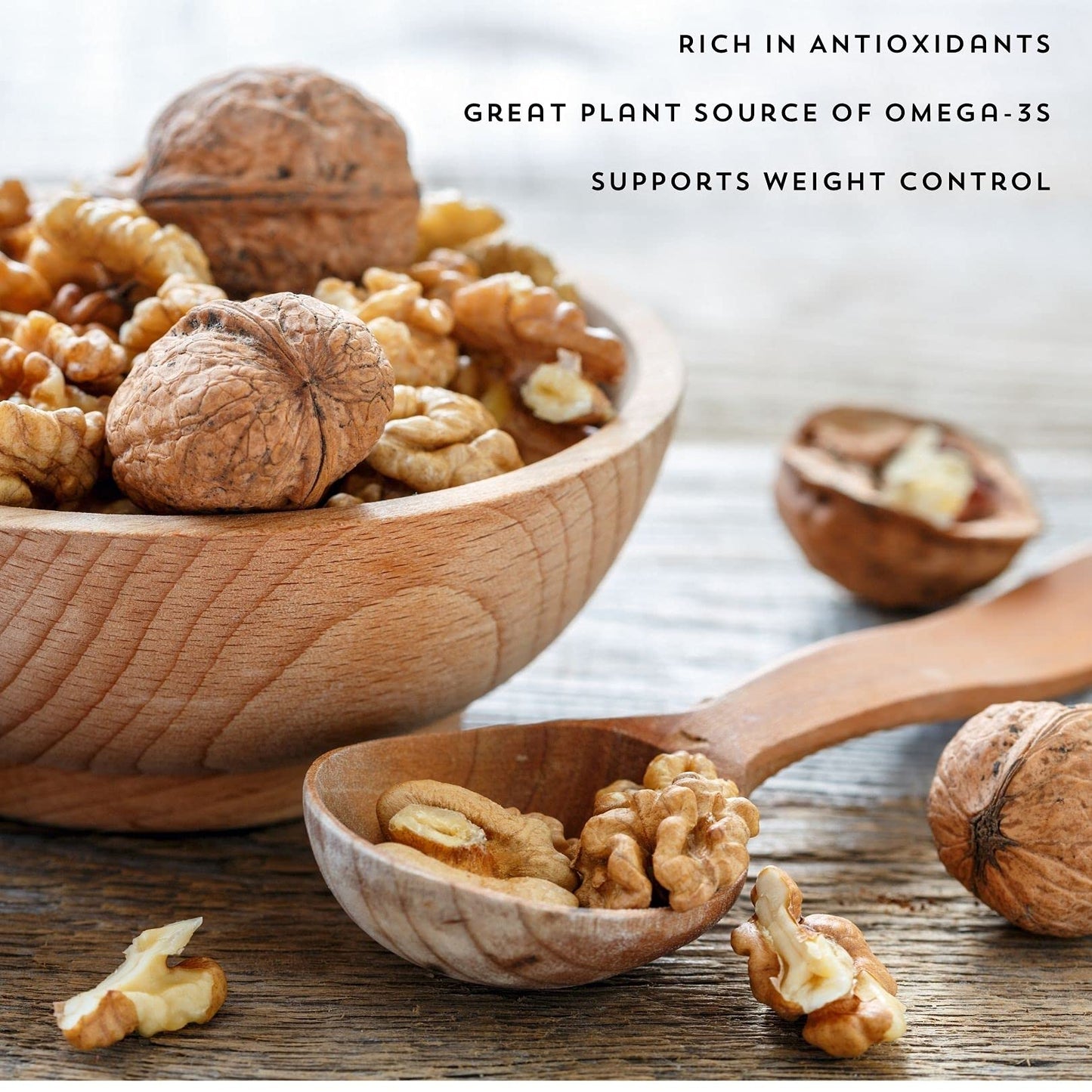 Lark Ellen Farm Unsalted Walnuts Raw Sprouted Healthy Snack Keto Certified USDA Organic GlutenFree Vegan Individual Whole Nuts 10 Oz 3 Pack