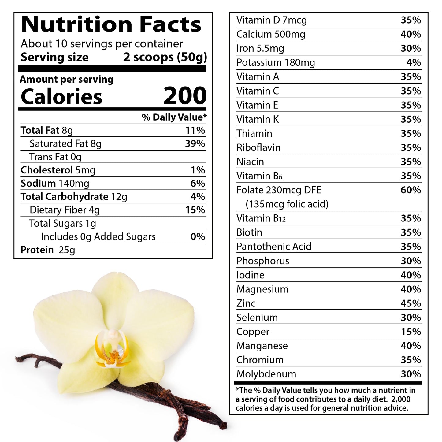Naturalslim Meal Replacement Protein Powder Vanilla - Metabolic Protein Powder Help Curb Cravings, Hunger & Metabolism Support - Low Carb Breakfast Shake Mix - 10 Servings, 17.6oz