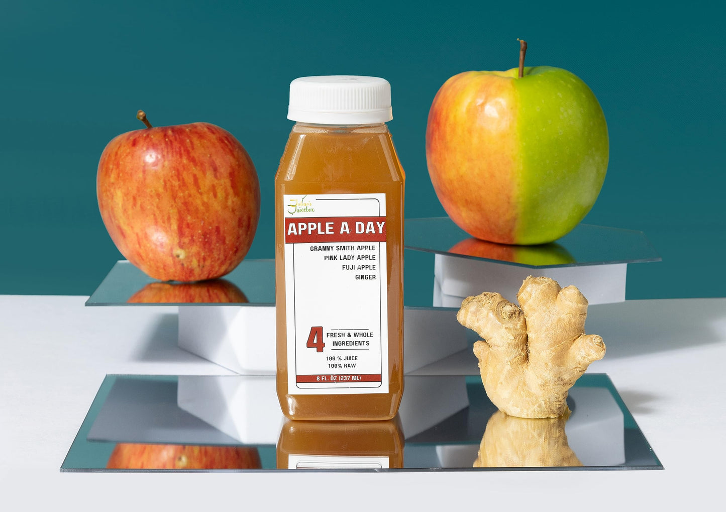 3 Day Juice Cleanse by Julian's Juicebox - Lose Weight, Curve Cravings & Reboot Your System - Great for Kids too!, 3 Day Cleanse (24 Bottles)