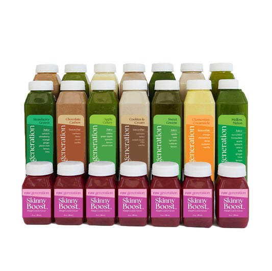 Raw Generation 7-Day Maintenance Program - Post-Cleanse Weight Management System | Natural Gut Detox | Sustainable Support of Cleanse Results | Improve Digestion & Eliminate Bloating