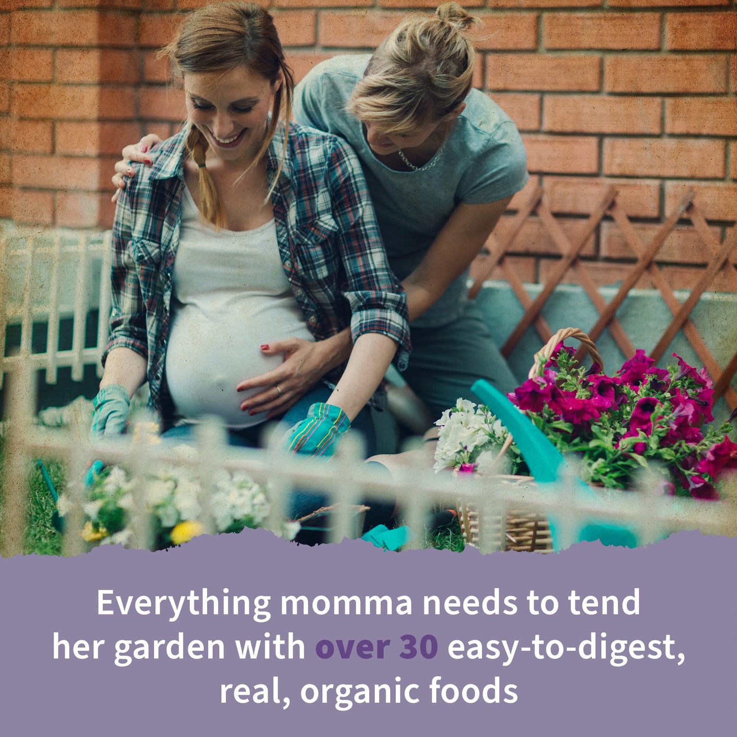 Garden of Life Organics Women’s Prenatal Multivitamin with Vitamin D3, B6, B12, C & Iron, Folate for Energy & Healthy Fetal Development - Organic, Non-GMO, Gluten-Free, Vegan, 90 Day Supply