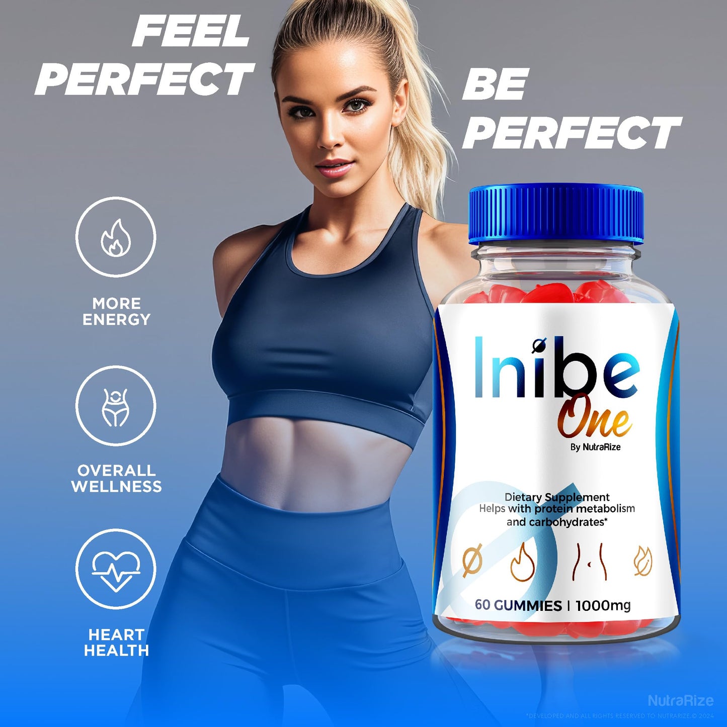 (2 Pack) Inibe One Keto ACV Gummies, Official Keto + ACV Weight Loss Gummies, Natural Apple Cider Vinegar 1000MG, Maximum Strength Formula for Health & Wellness, Official InibeOne Review (120 Gummies)