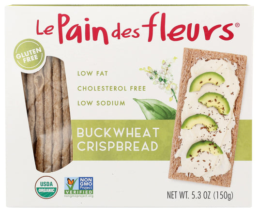 Le Pain des Fleurs Crispbread Buckwheat 53 ounce