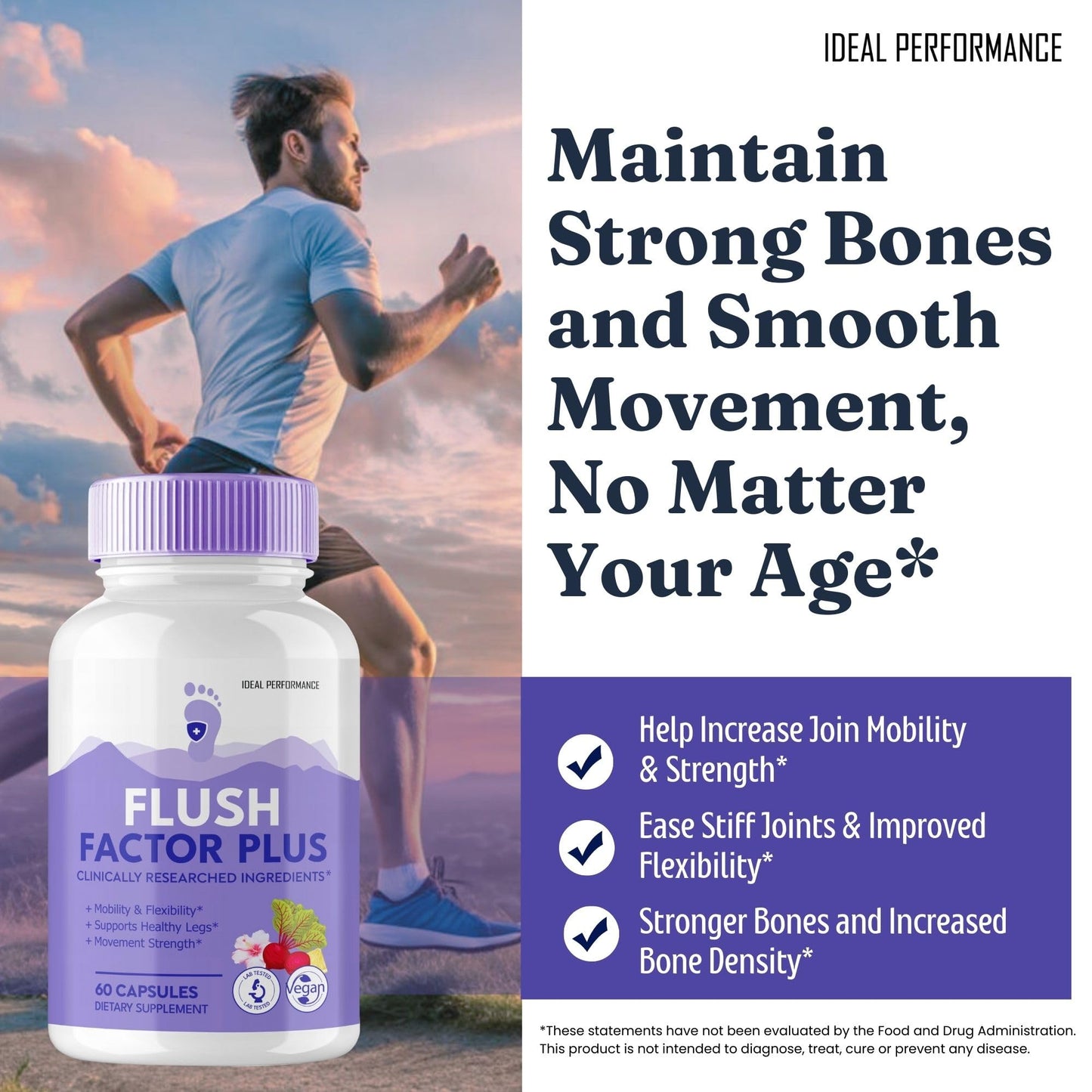 Flush Factor Plus Capsules, FlushFactor Plus Supplement Pills, Flush FactorPlus Maximum Strength, Flexibility & Healthy Legs, FlushFactorPlus Advanced Formula, Flush Factor Plus Reviews (2 Pack)
