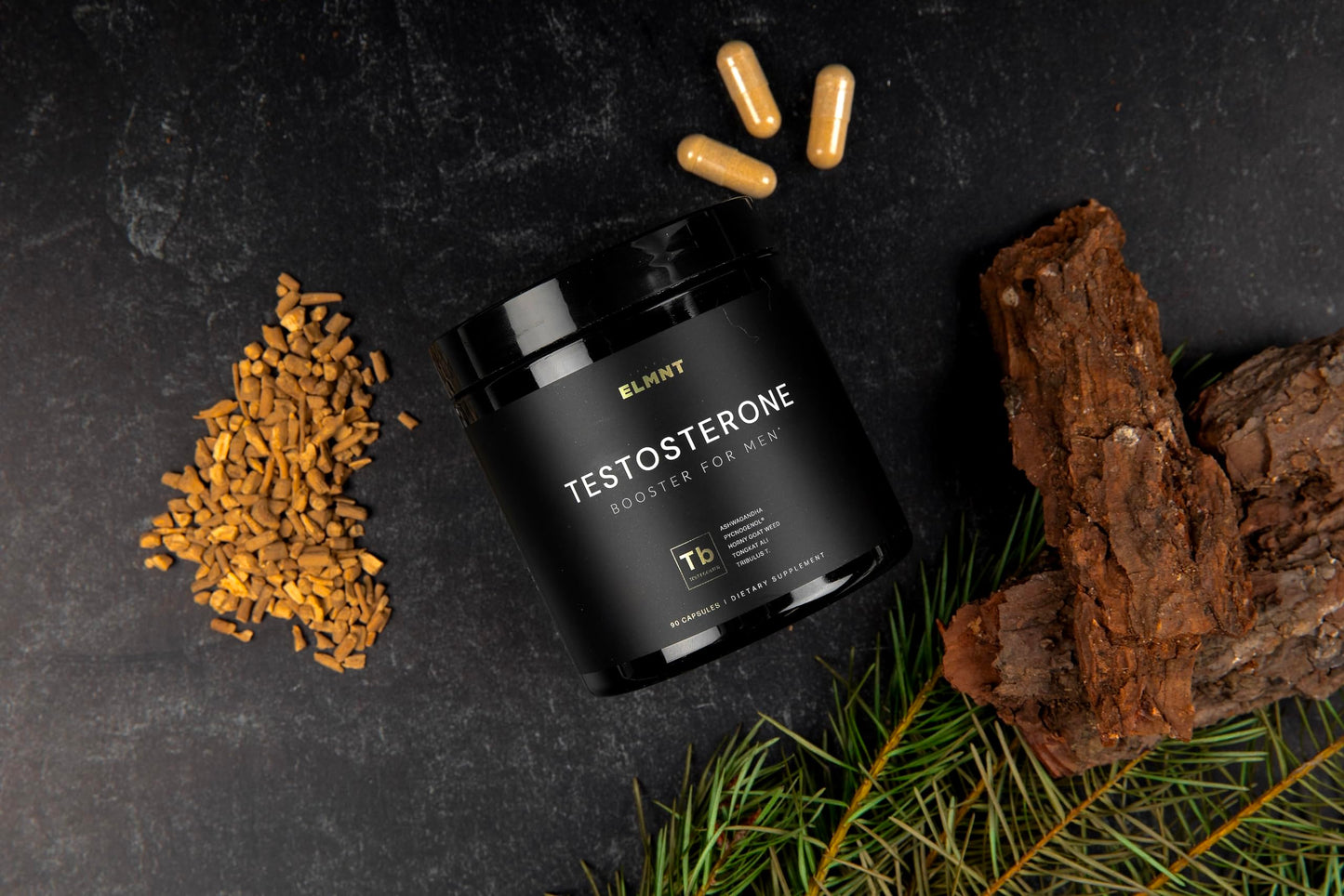 21,800mg Testosterone Booster for Men 8X Strength w. Ashwagandha, Tongkat Ali, Pycnogenol, Tribulus - Total T Testosterone Supplement for Men Male Enhancing Libido Test Booster + Muscle Builder Pills
