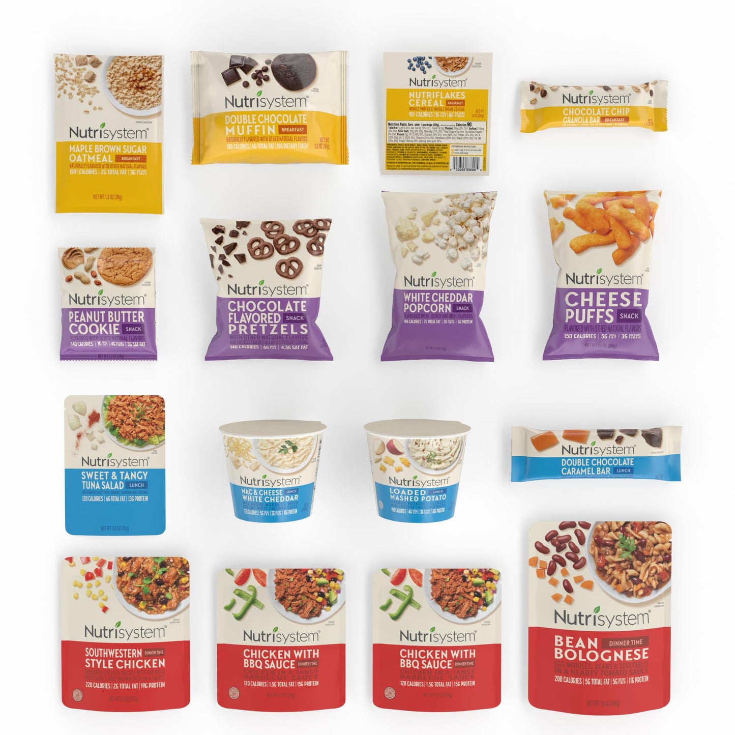 Nutrisystem® 4-Day Ready-to-Go Reboot Kit to Support Healthy Weight Loss, 16 Servings