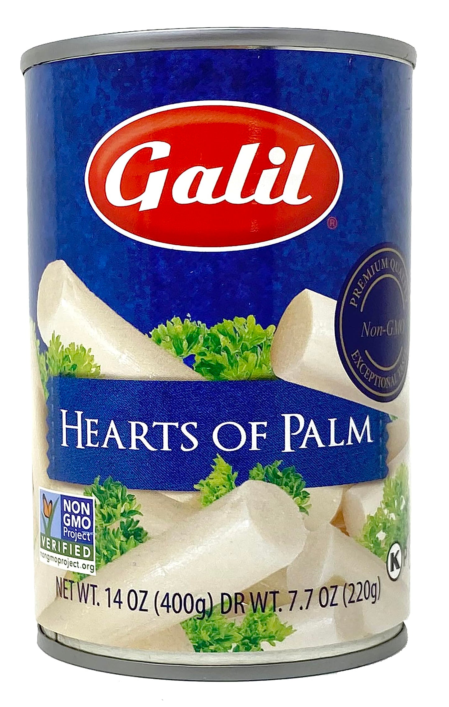 Galil Whole Hearts of Palm  NonGMO GlutenFree DairyFree Kosher For Passover Hearts of Palm 14 Ounce