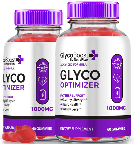(2 Pack) GlycoBoost Gummies, Official Glyco Boost Glyco Optimizer Gummy, All Natural Formula to Maintain Stable Healthy Levels and Overall Wellness, Premium GlycoBoost Gomitas Review (120 Gummies)