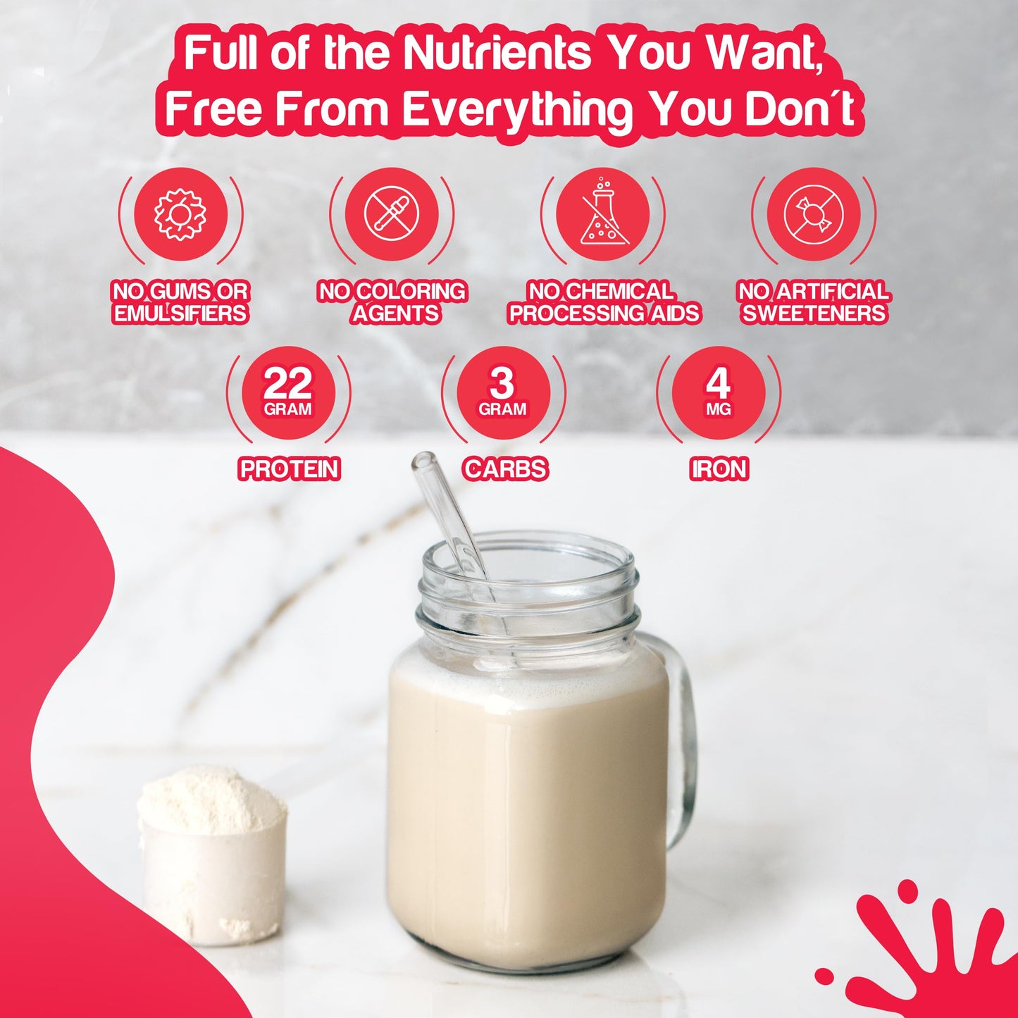 Smash Melon Watermelon Seed Protein Powder Raw - Cold-Pressed, Single-Ingredient Unflavored Protein Powder- Shake or Bake with it