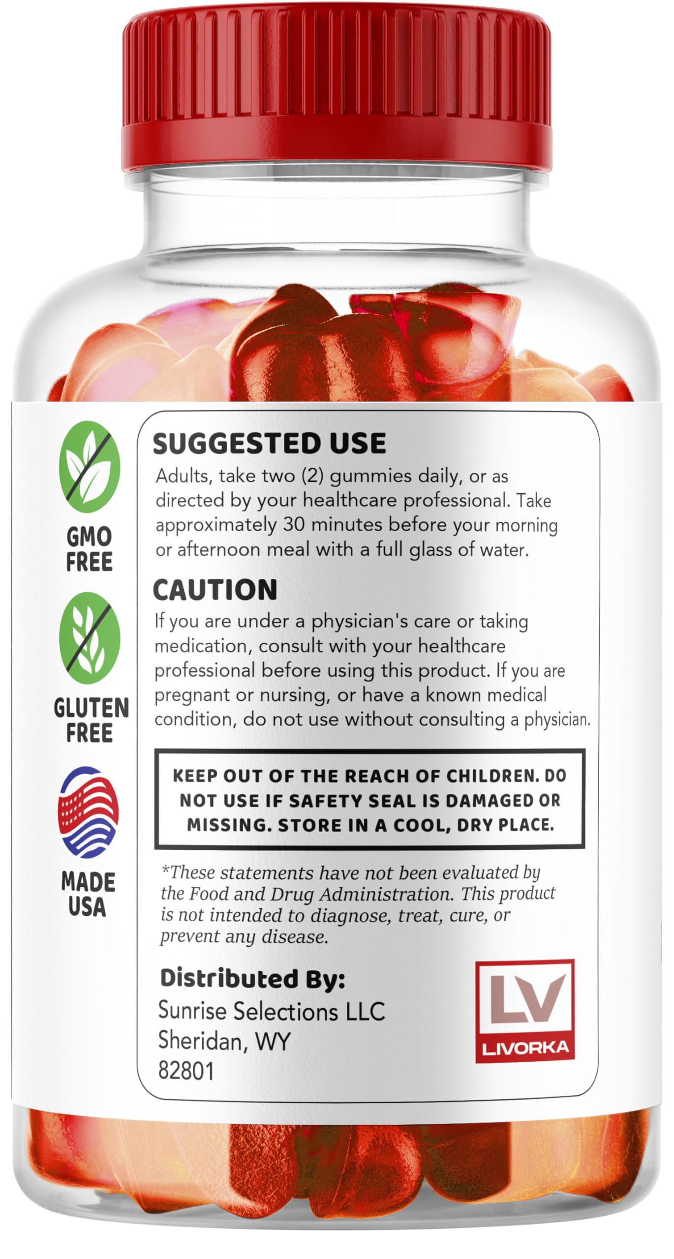 LIVORKA (3 Pack) TrimNova Keto ACV Gummies, TrimNova Gummies, TrimNova Keto, TrimNova Keto ACV Gummies, Trimnova, TrimNova Keto Formula, TrimNova Keto ACV Gummies 1050MG, 180 Gummies for 3 Months.