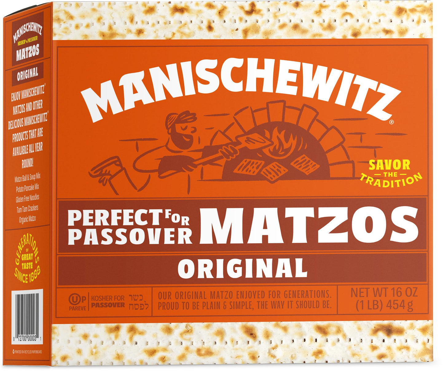 MANISCHEWITZ Matzos 16 OZ