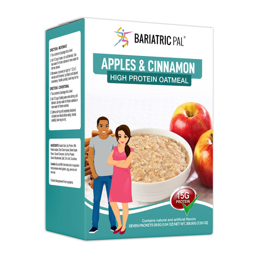 BariatricPal Hot Protein Breakfast  Apple Cinnamon Oatmeal 1Pack