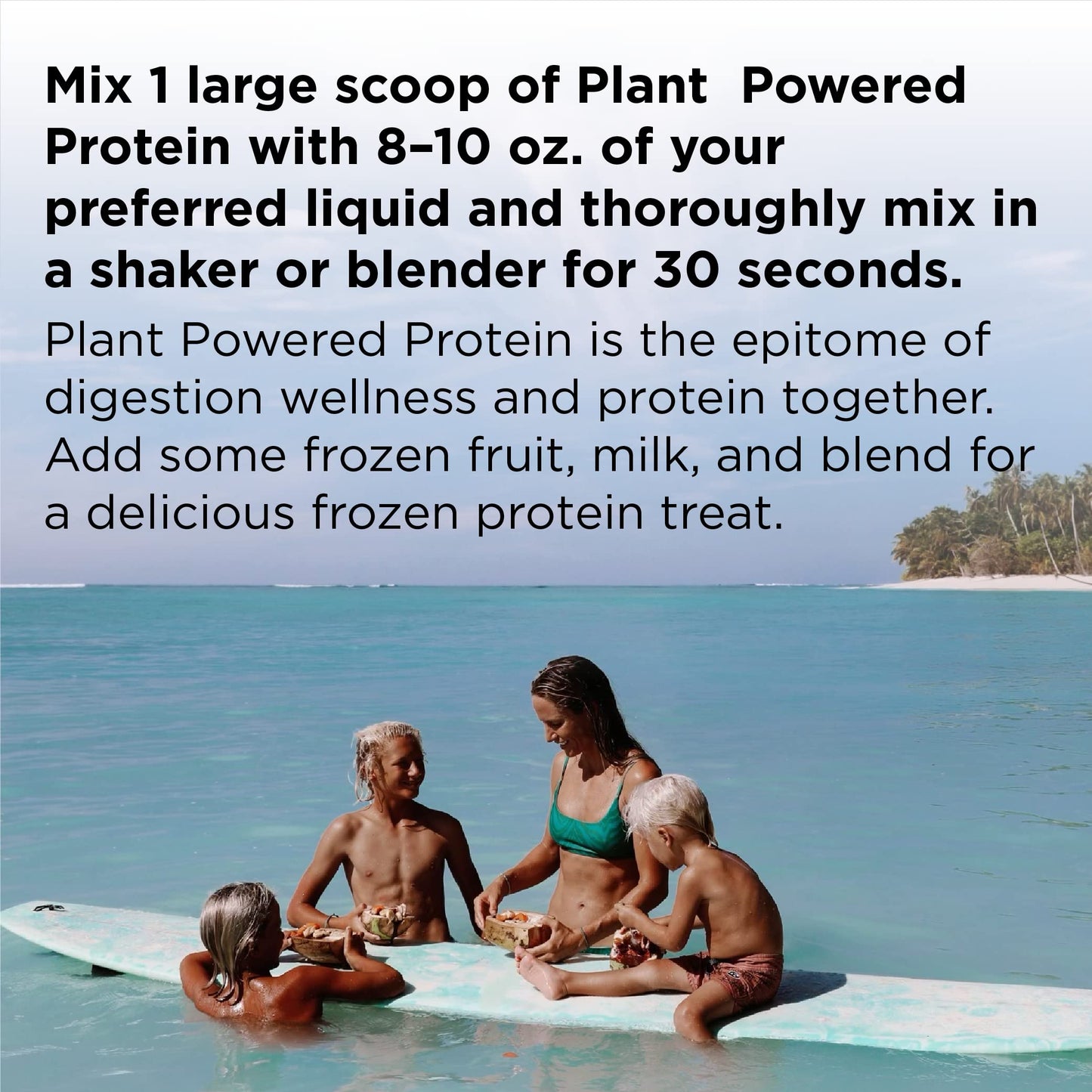 nbpure Earthy Andy Plant Powered Protein, Gluten-Free, Non-GMO, Cruelty Free Pea Protein Powder, Vanilla, 30 Servings