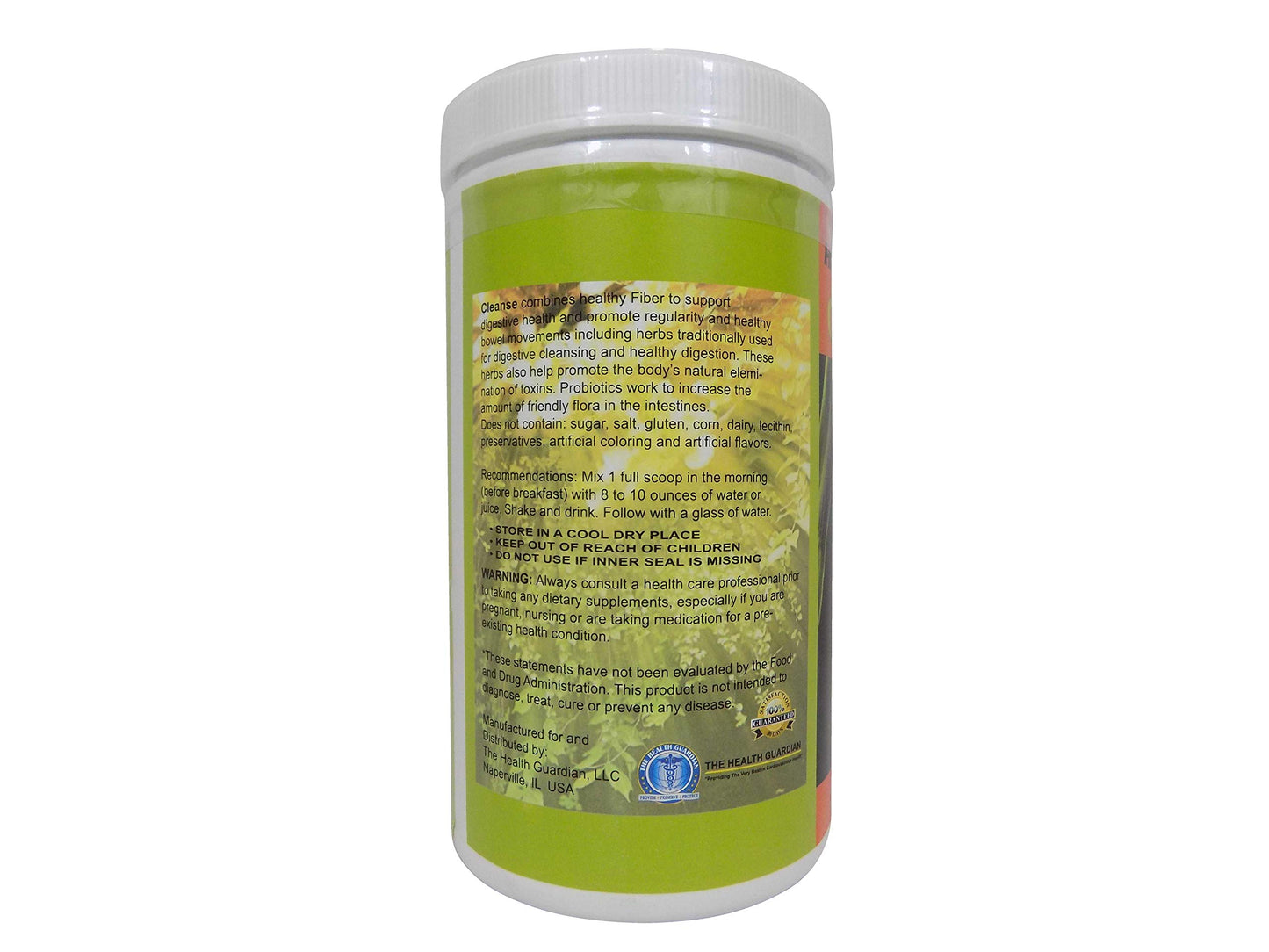 Health Guardian Colon Cleanse 30 Day Serving Orange Powder