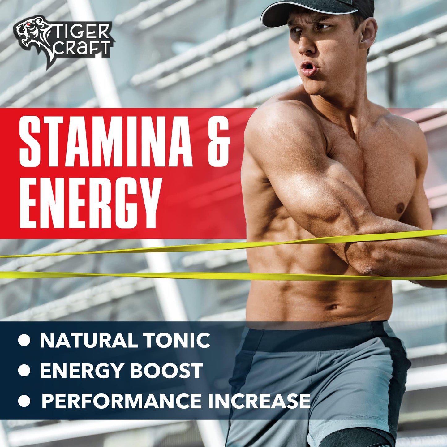 Testosterone Booster for Men - Testosterone Supplement for Men with Horny Goat Weed, Tongkat Ali (Longjack), Wild Yam, Boron & Saw Palmetto - Sugar-Free Mens Health Supplement Made in USA, 60 Caplets