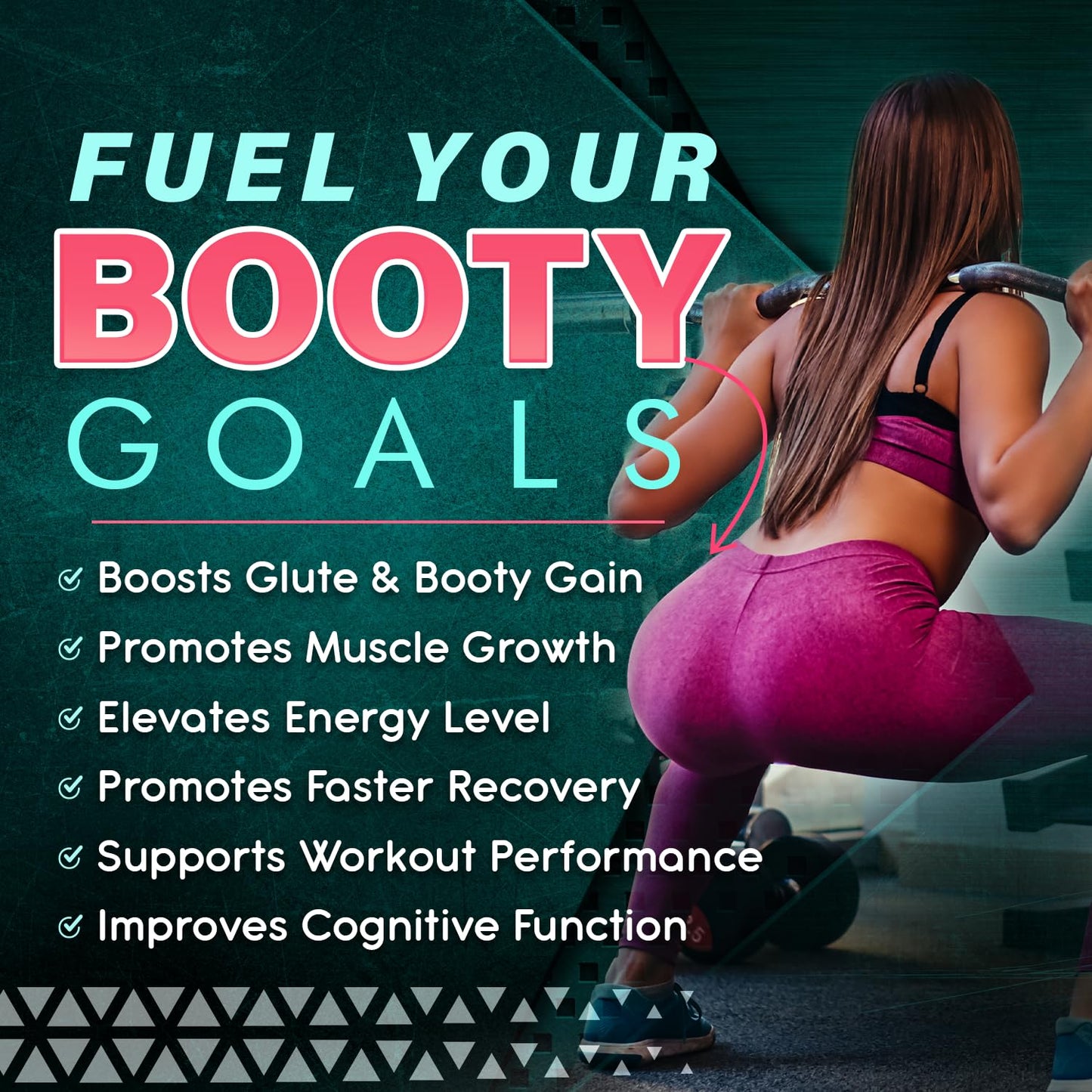 5000mg Creatine Monohydrate Powder Optimized for Women +2000mg Collagen +1g BCAA 2:1:1 (No Fillers) Supports Lean Muscles & Recovery, Pump, Energy & Stamina - Micronized, Natural & Made in USA