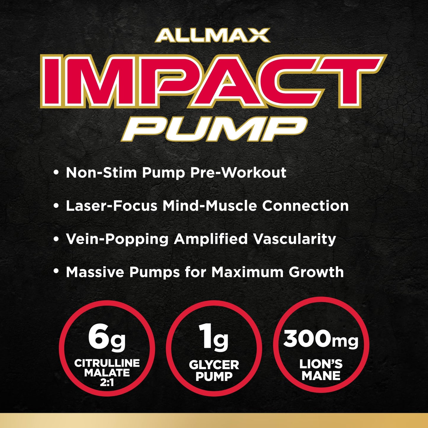 ALLMAX Impact™ Pump, Pineapple Mango, 12.7 oz (360 g)