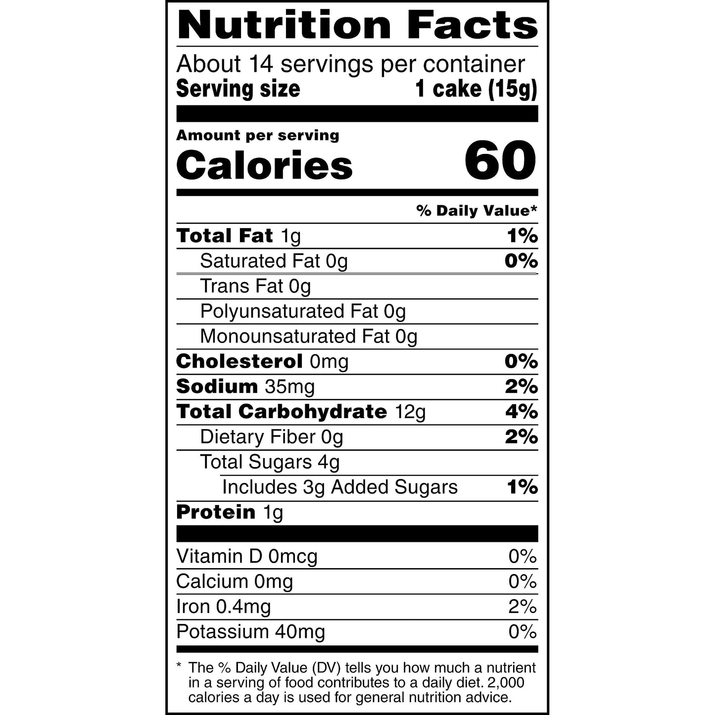 Quaker Large Rice Cakes Chocolate Pack of 3