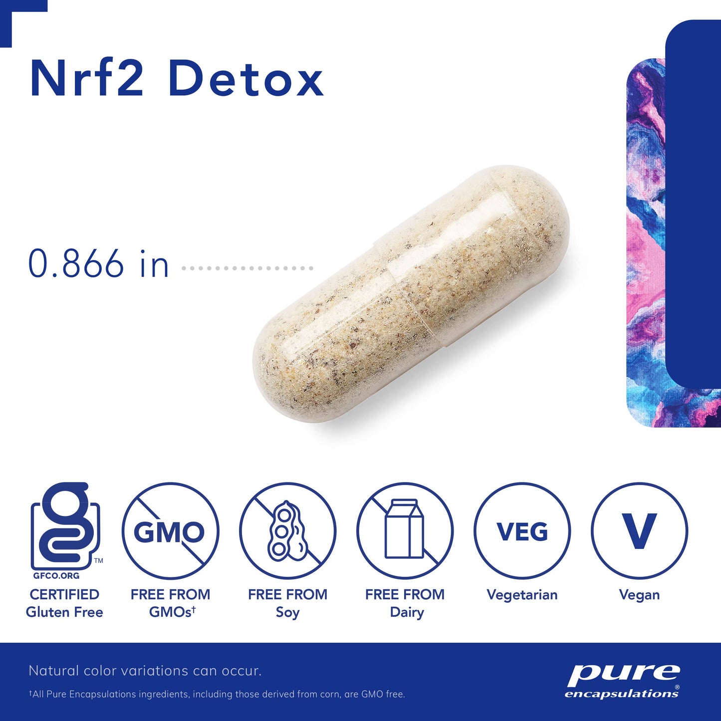 Pure Encapsulations Nrf2 Detox | Nrf2 and Detoxification Support* | 60 Capsules