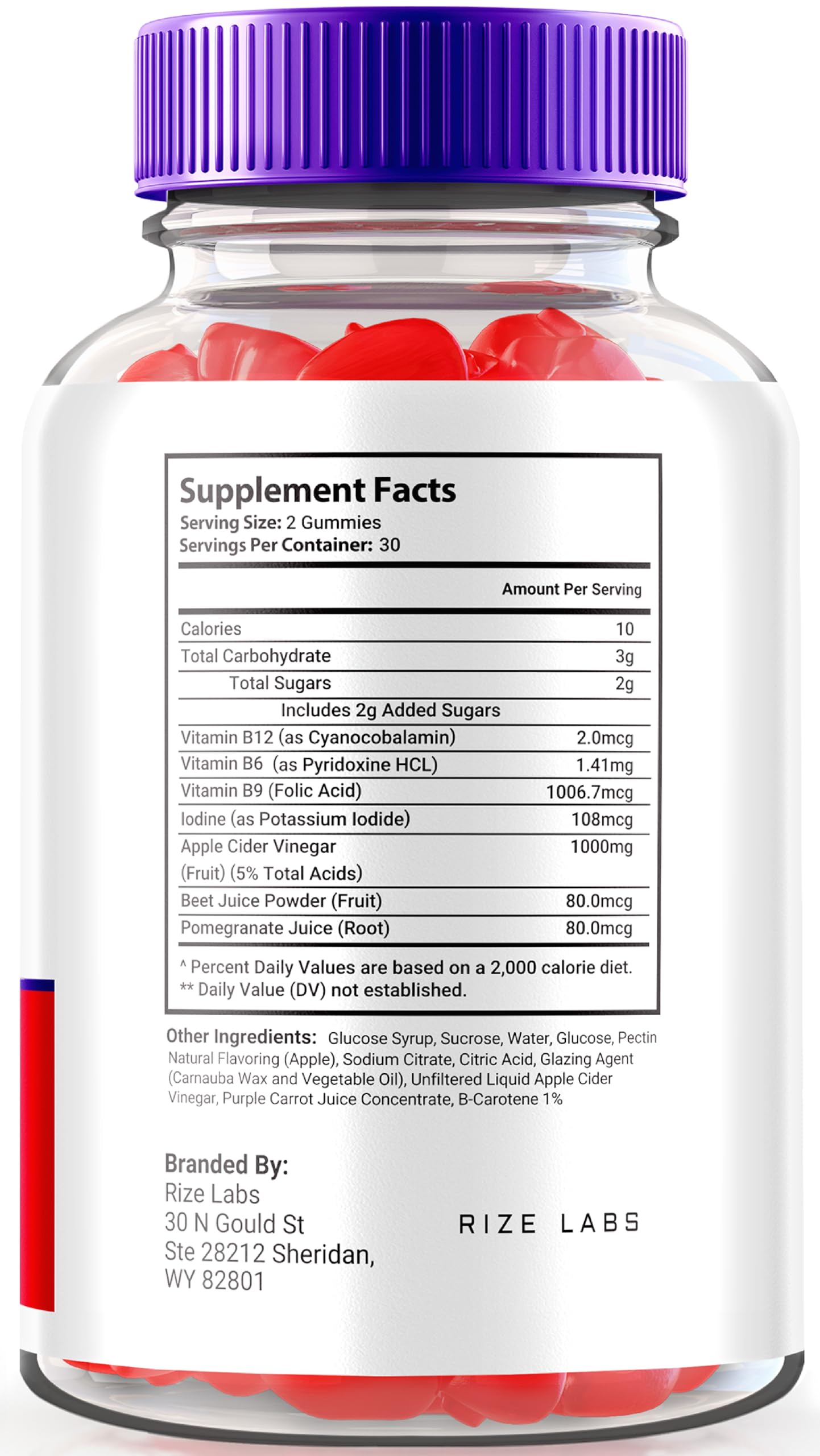 rize labs - - Metabolix Labs Keto Plus ACV Gummies - Weight Management Support Apple Cider Vinegar Supplement (180 Gummies)