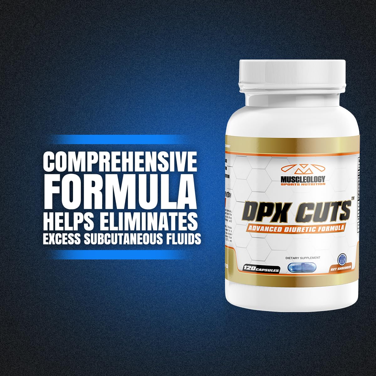 Muscleology DPX CUTS Advanced Diuretic, Capsules 90 Count