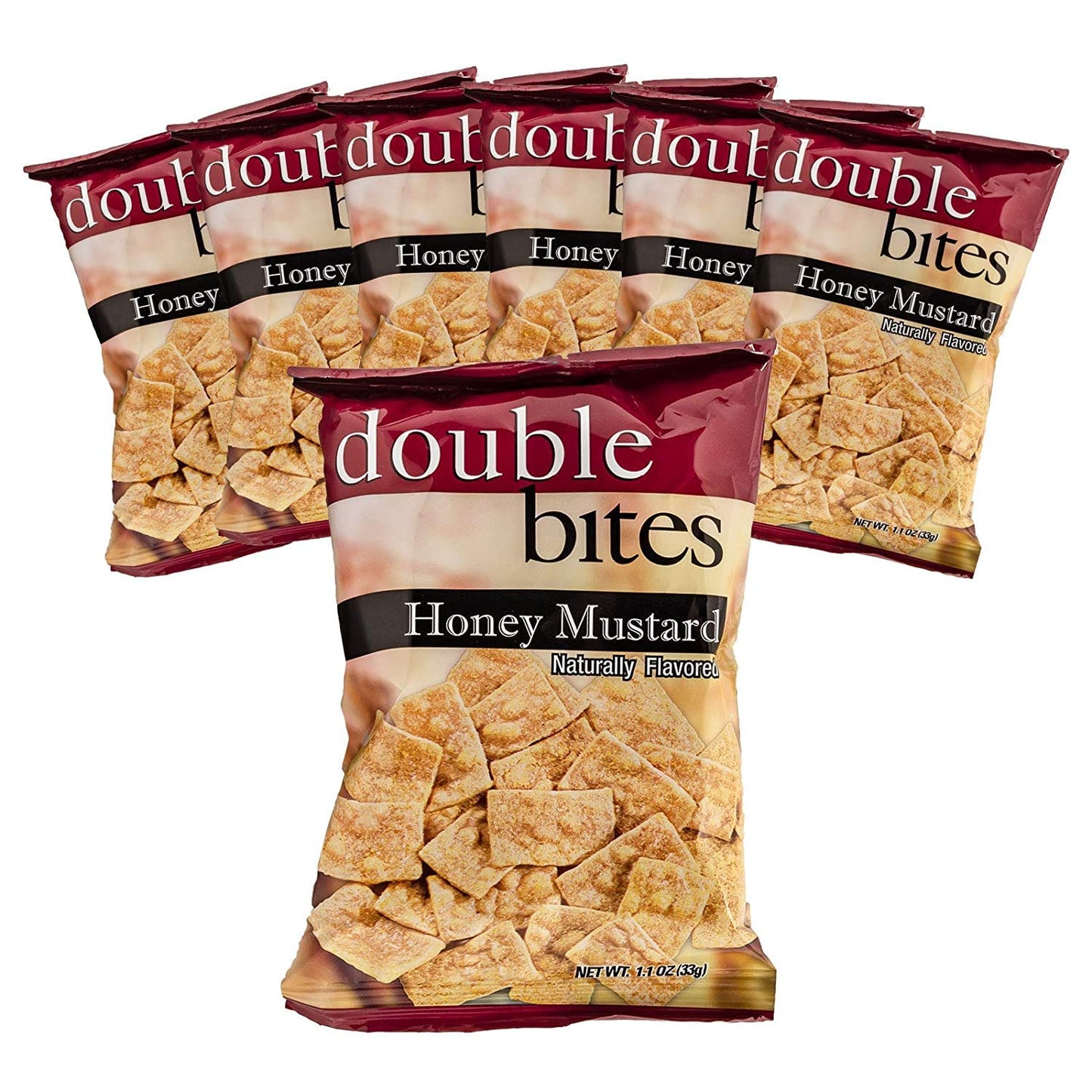 Double Bites Honey Mustard Flavor for weight loss 7 Bag pack