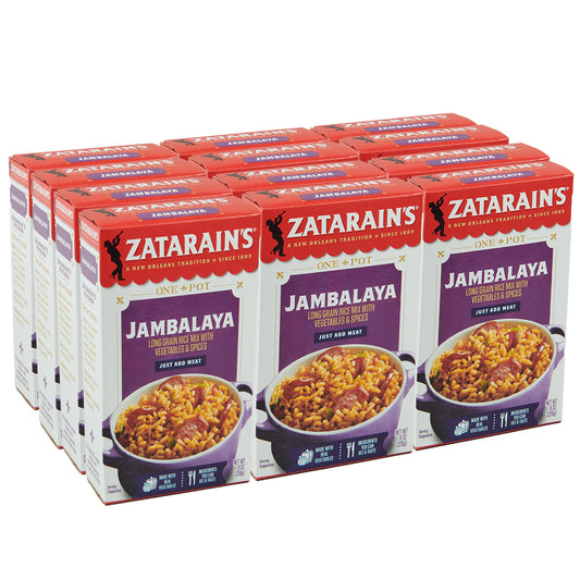 Zatarains Jambalaya 8 oz Pack of 12