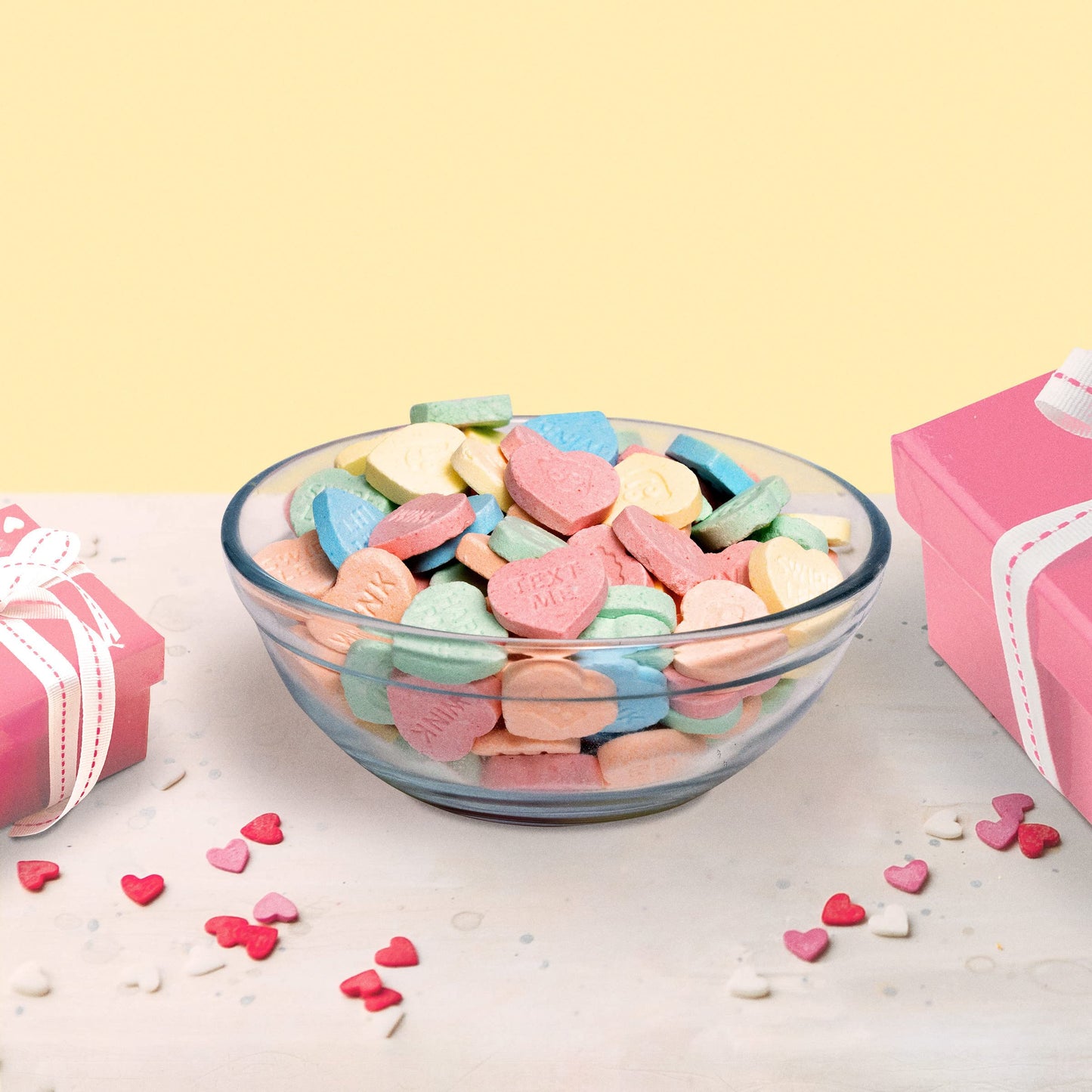SOUR PATCH KIDS Message Hearts Valentines Day Candy 1301 oz