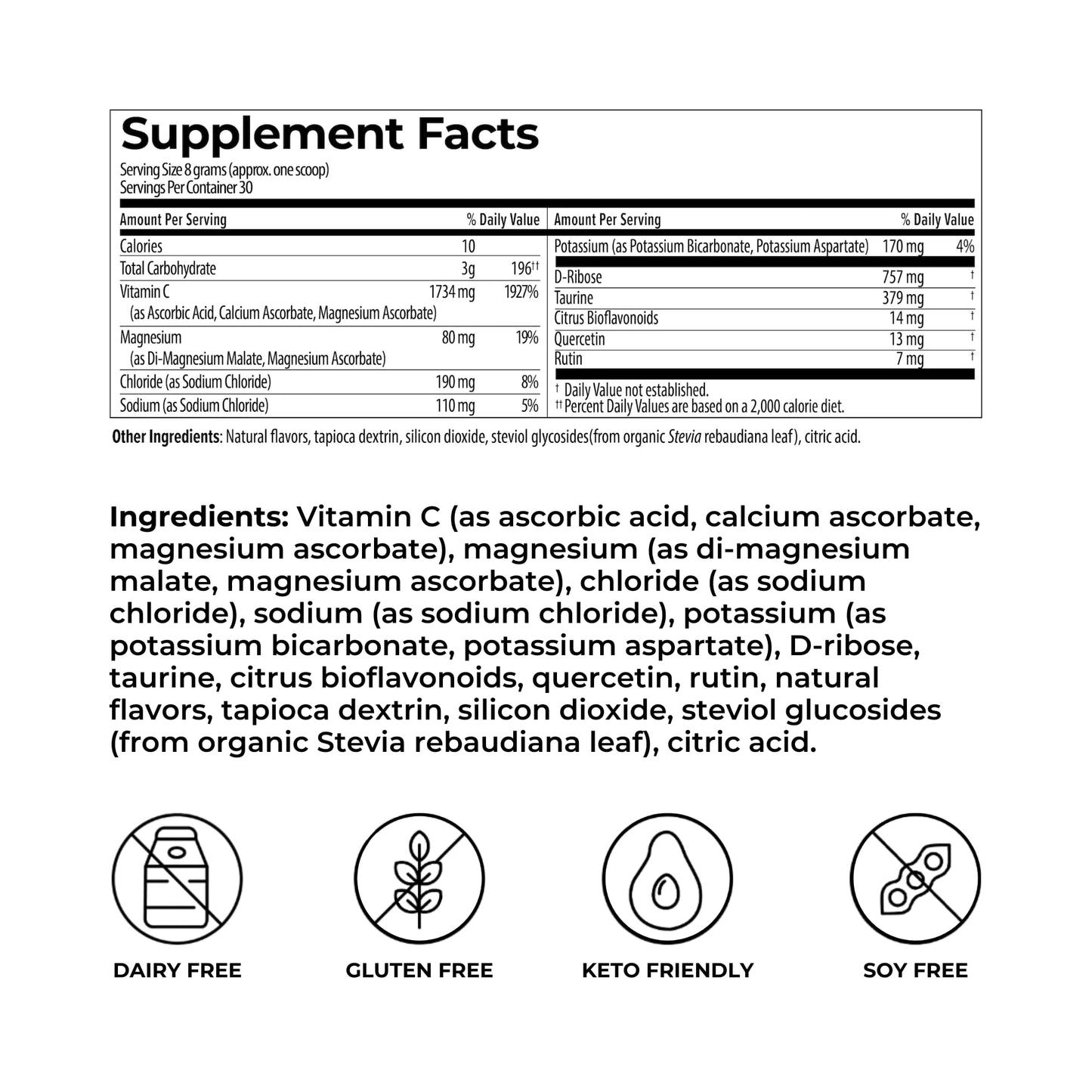 Reignite Wellness by JJ Virgin | ElectroReplenish Electrolyte Powder | Electrolyte Replacement & Hydration Powder for Energy Production & Stress Support | Naturally Flavored Lemon-Orange | 30 Servings