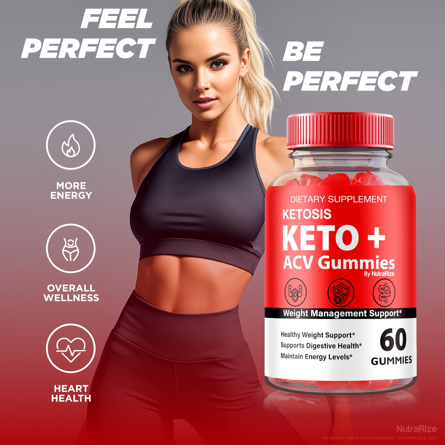 Ketosis Keto + ACV Gummies, Ketosis Keto ACV Formula for Advanced Weight Loss, Ketosis ACV Keto Supplement, Ketosis Keto Plus ACV Gummy, Keto sis Gomitas Reviews (60 Gummies)