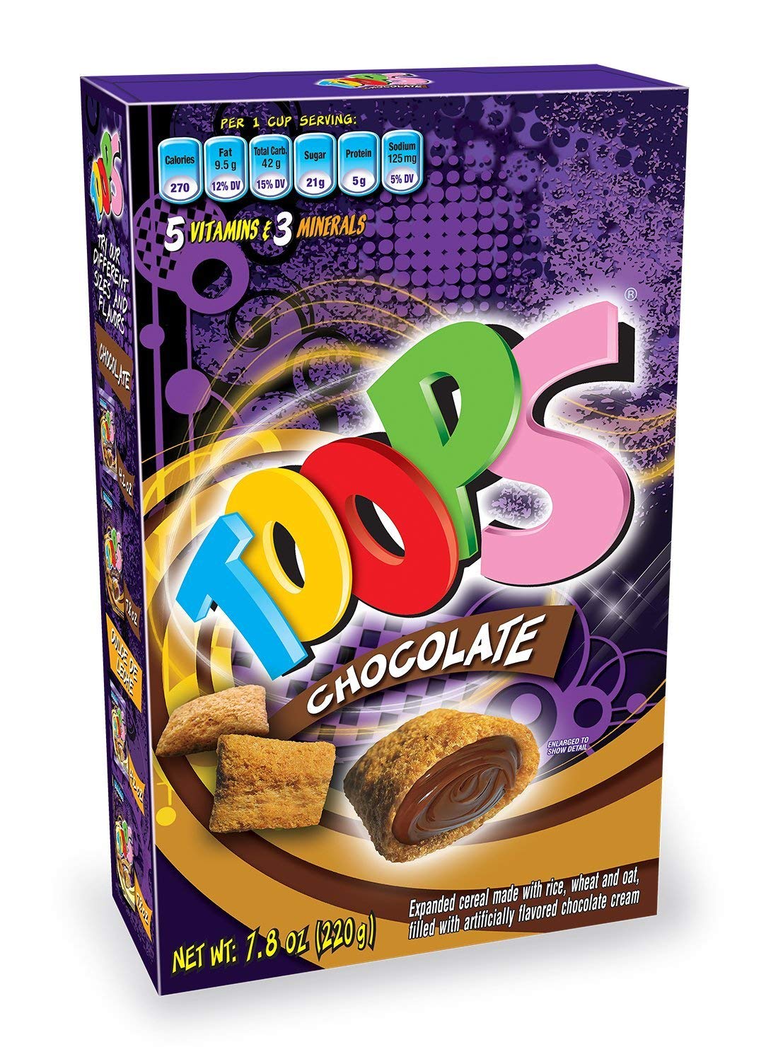 TOOPS Chocolate Cereal 78 Ounce 220 grams 1 Pack
