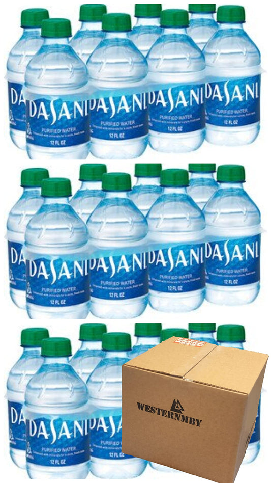 Dasani water 12 fl oz 24 bottles