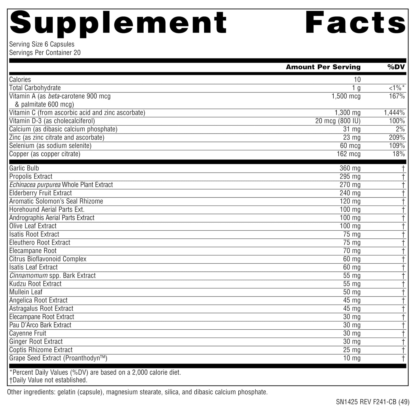 Source Naturals Wellness Formula Bio-Aligned Vitamins & Herbal Defense for Advanced Immune Support* - Dietary Supplement & Immunity Booster - 120 Capsules