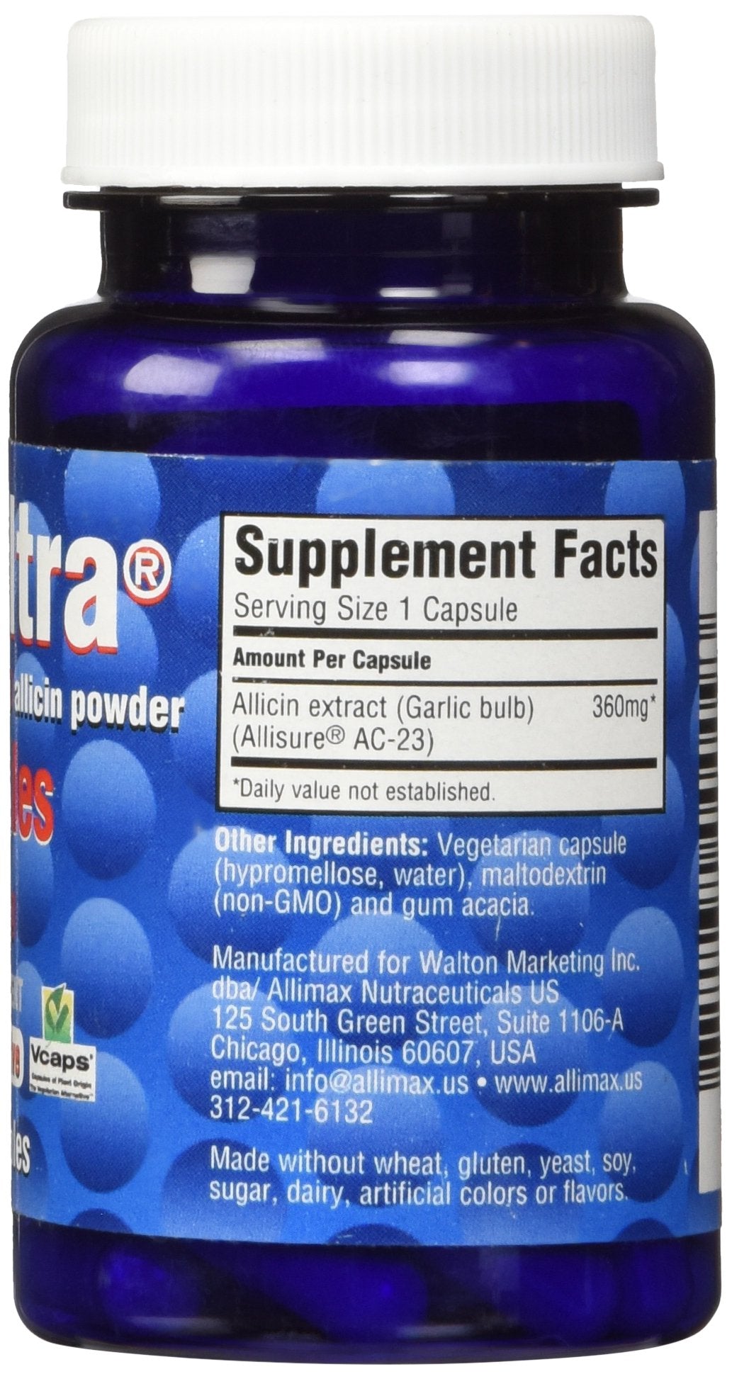 Alliultra Capsules 30 Count 360mg