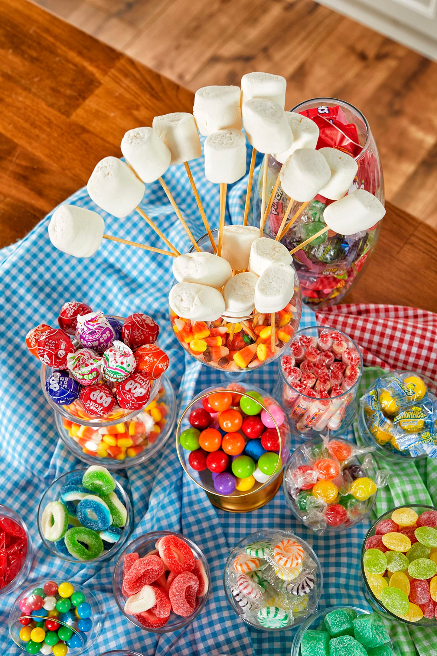 Sarahs Candy Factory 1 Lb Smarties Candy Rolls Bulk Family Size Hard Candy in Resealable Bag 16 Oz