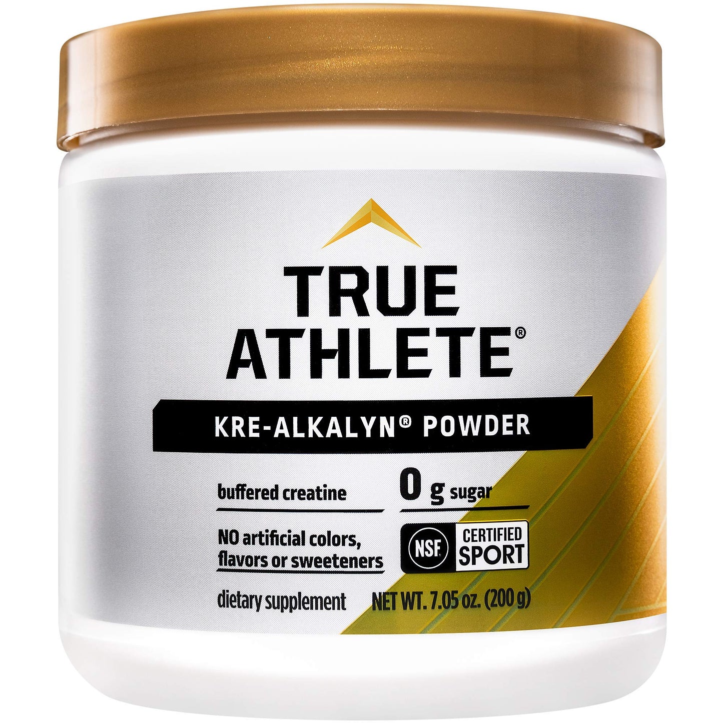 True Athlete Kre Alkalyn Powder - Helps Build Muscle, Gain Strength, and Increase Performance, Buffered Creatine - NSF Certified for Sport (7.05 Ounces Powder)