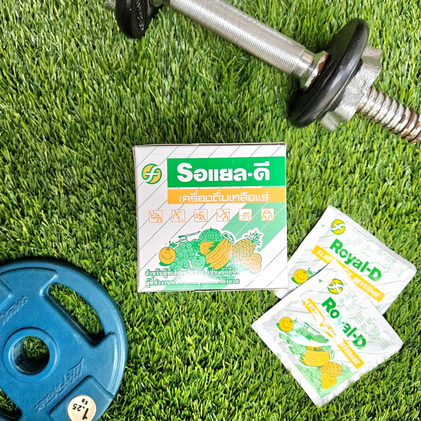 Royal-D Electrolyte Beverage Powder - Electrolyte Powder for Dehydration Relief, Isotonic Electrolyte Drink Mix, Electrolyte Drink Mix. Sodium, Potassium -Mixed Fruit Flavor (8.8 Oz Box, 4 Count)