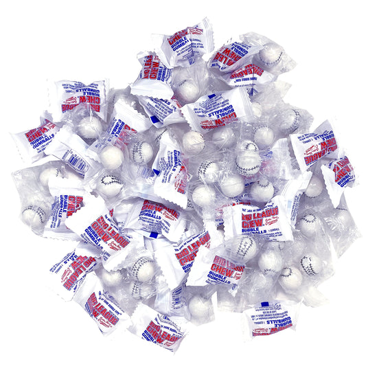 Crait Baseball Gum Variety Pack Baseball Candy Homerun Bubble Gum Baseball Bubble Gum 70 Pieces of Individually Wrapped Gum for Baseball Games Baseball Party Candy Bulk baseball Gumballs Bundle