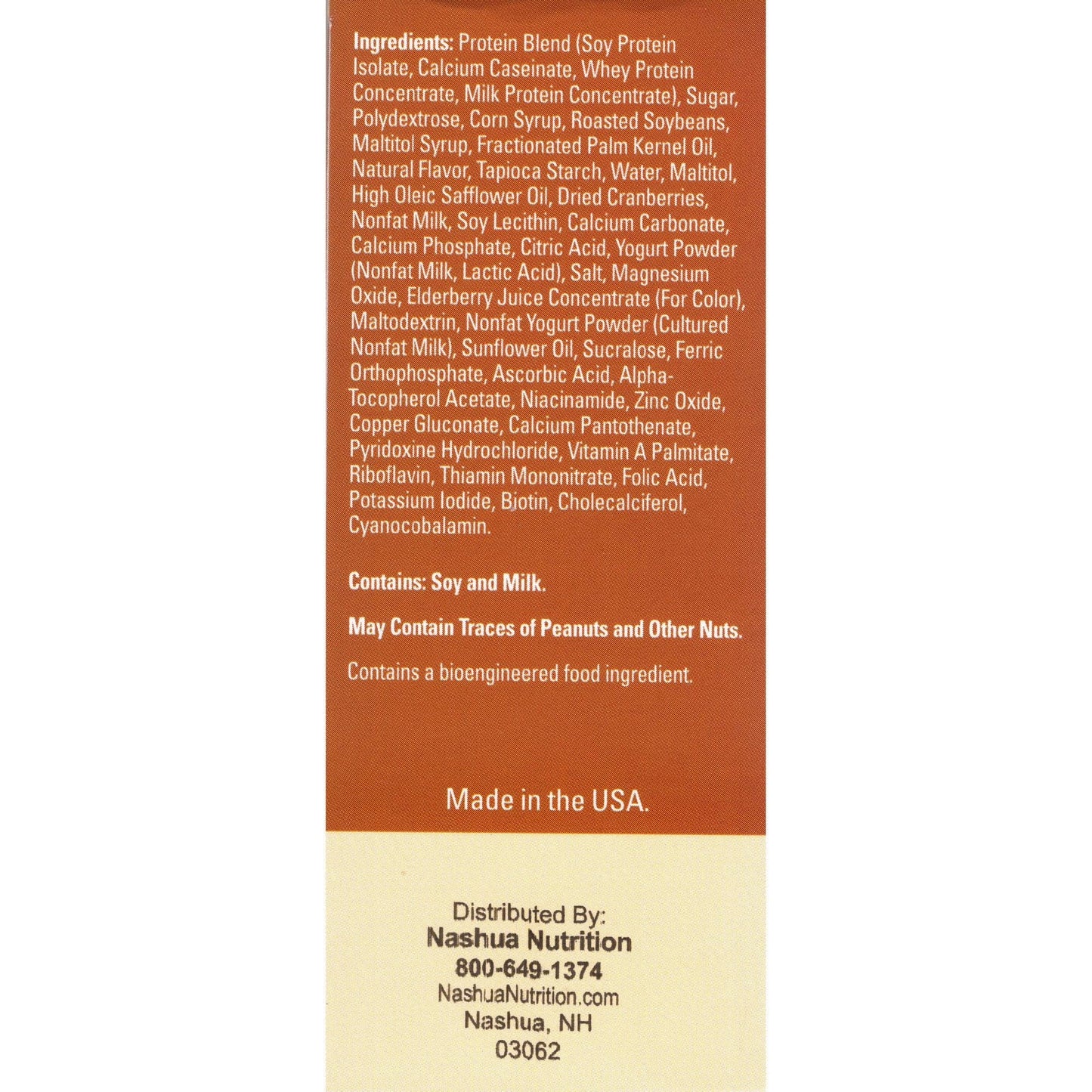 Weight Loss Systems Double Berry Protein Bars, 15g Protein, Low Calorie, Low Fat, Vitamin Fortified, Aspartame Free, High Fiber, Certified Kosher, 7 Count Box