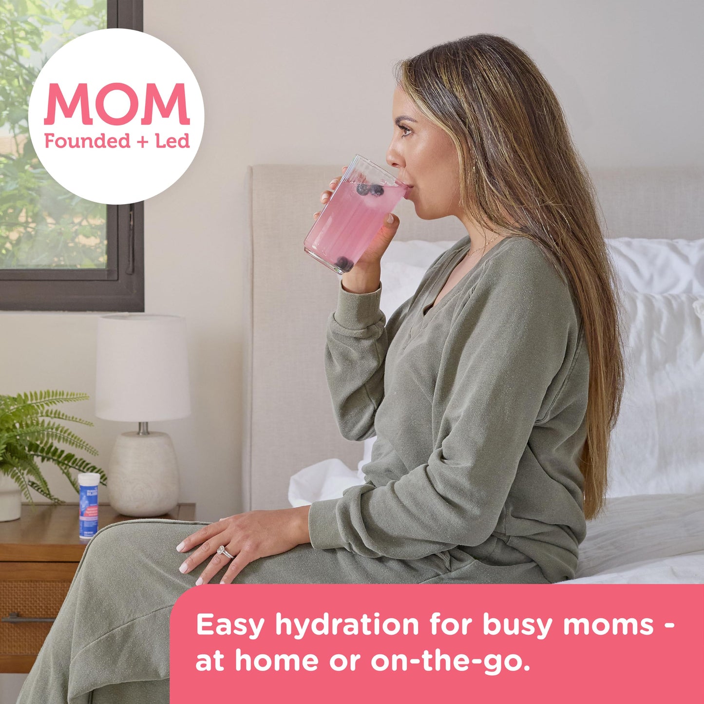 Mommy's Bliss Lactation Hydration Drink Tablets, Berry Acai Flavor, Electrolyes + B Vitamins, 1 Pack (10 Tablets)