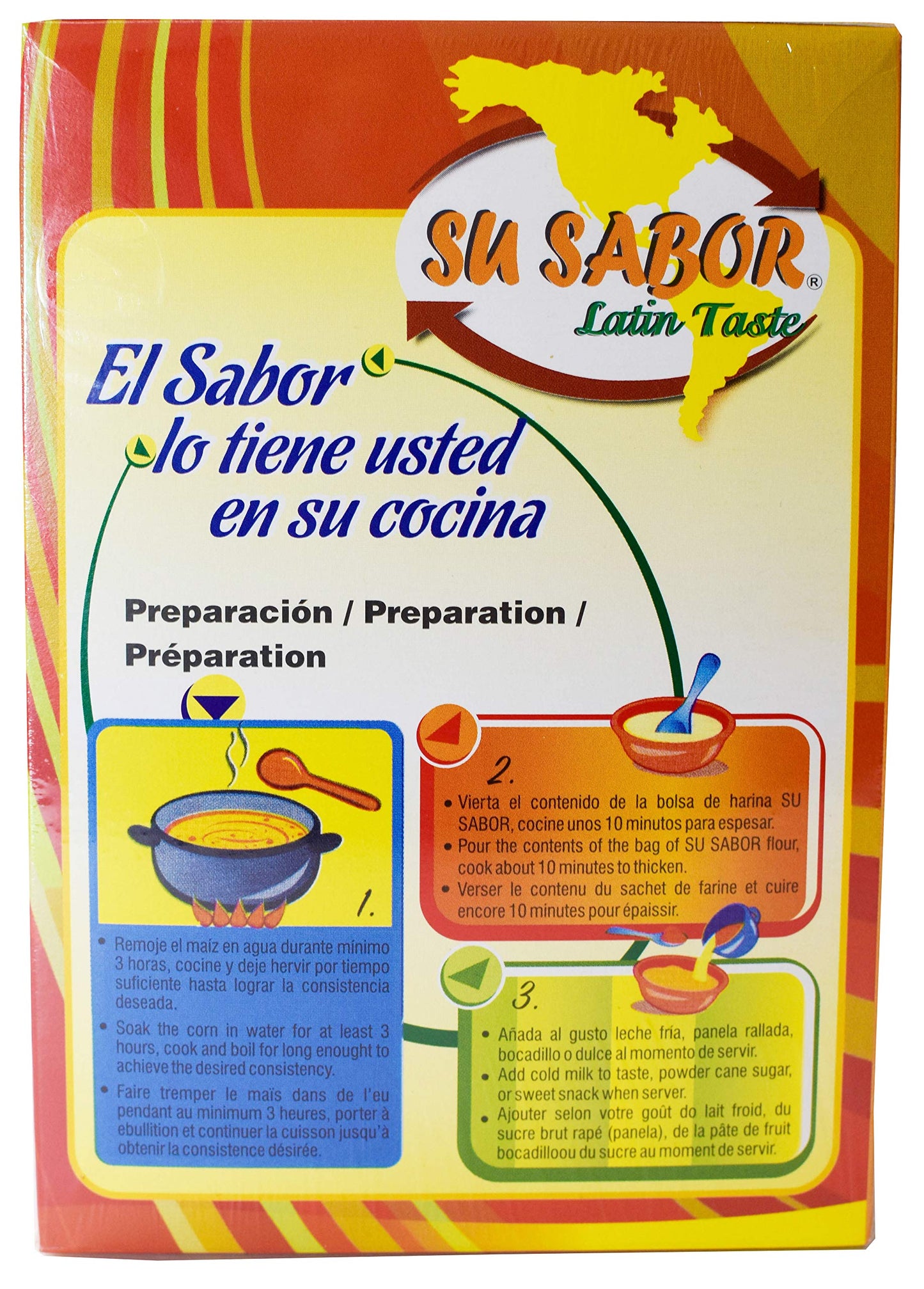 Su Sabor Mazamorra PaisaCorn Grains 1765 ounces
