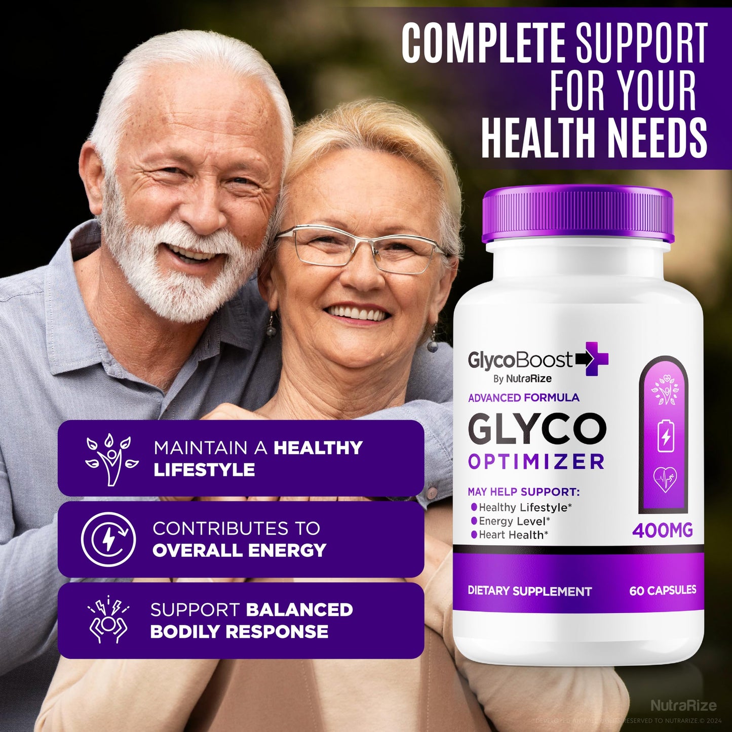 NutraRize (5 Pack) GlycoBoost - Official Glyco Boost Blood Support Formula, All Natural Capsules for Healthy and Stable Levels, GlycoBoost Blood Vessel Cleaner, Glyco Boost Optimizer (300 Capsules)