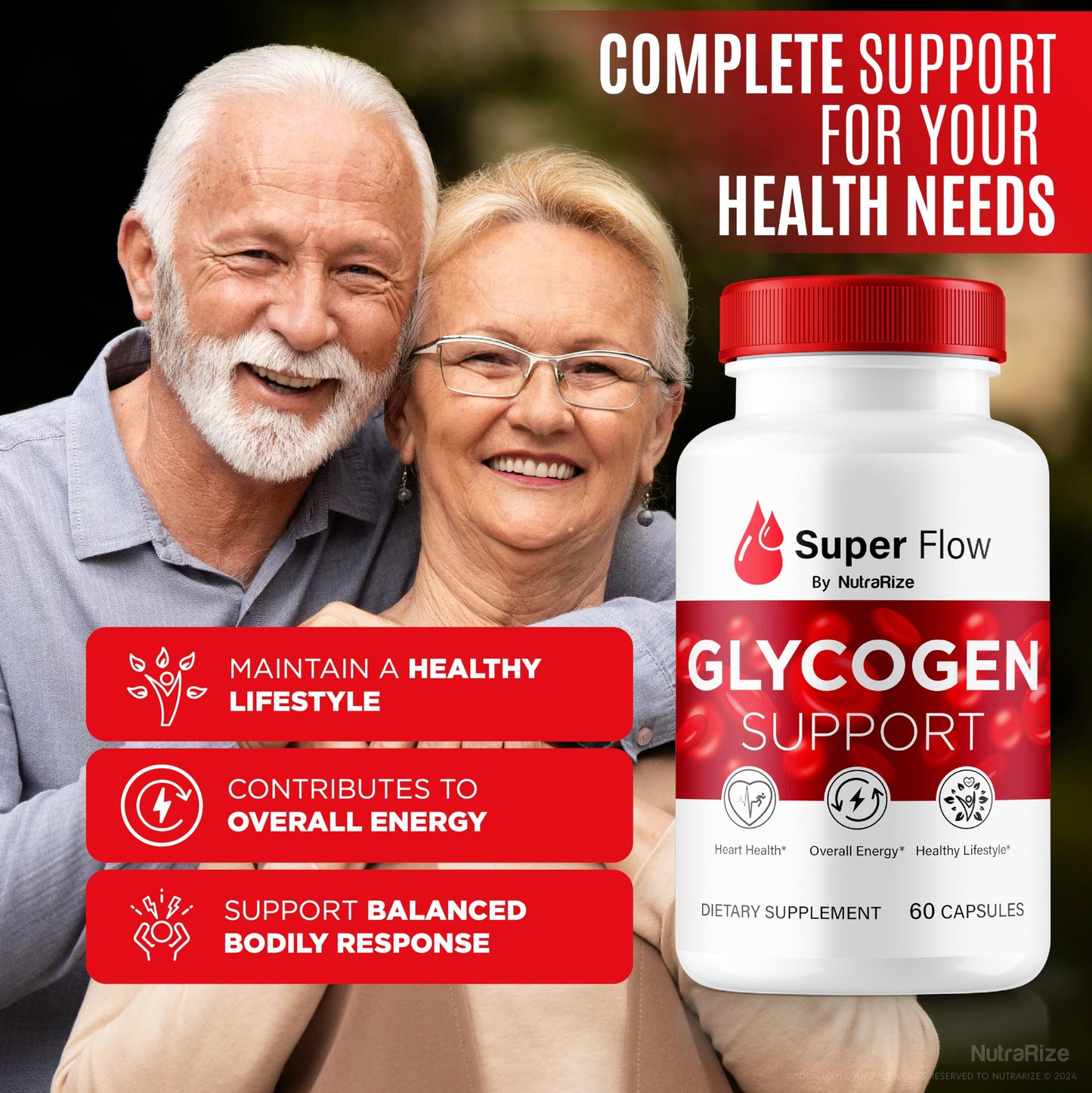 (5 Pack) Super Flow Glycogen, SuperFlow Glycogen Support Capsules, Super Flow Glyco Optimizer, Official SuperFlow Glyco Optimiser Caps, Super Flow Detox Cleanse, Super Flow Glycol (300 Capsules)