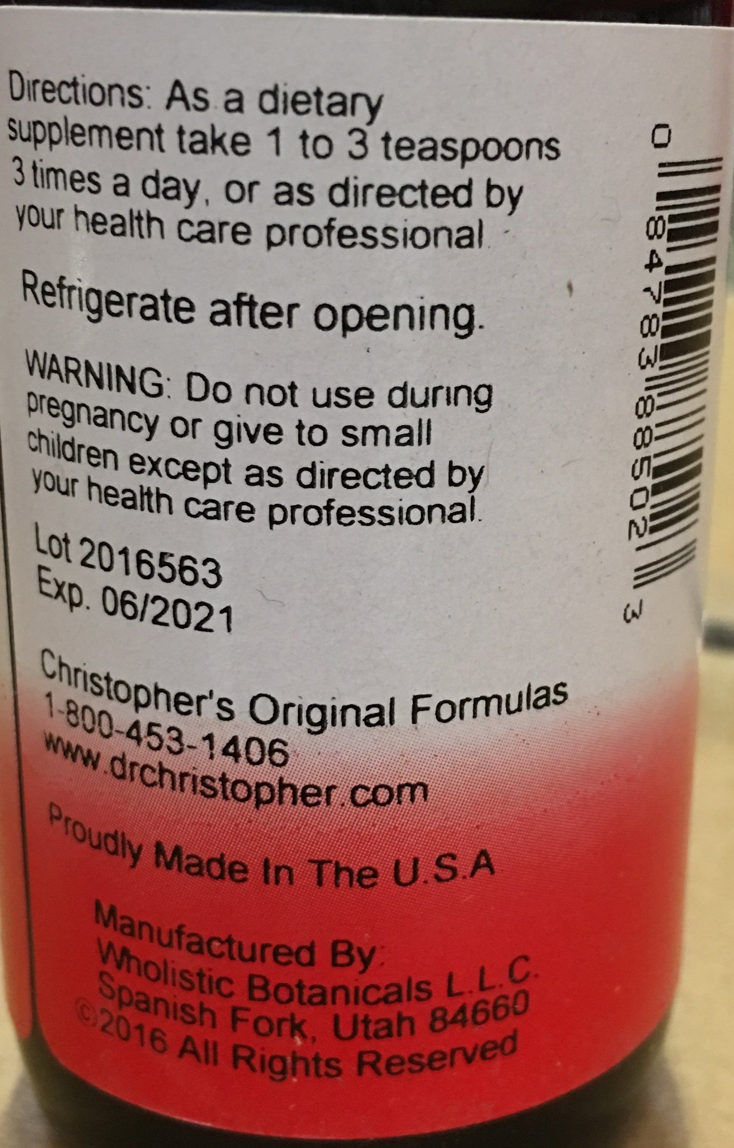 Dr. Christopher's Bloodstream Cleanse Syrup (Replaces Red Clover Combination) - 4 oz - Liquid
