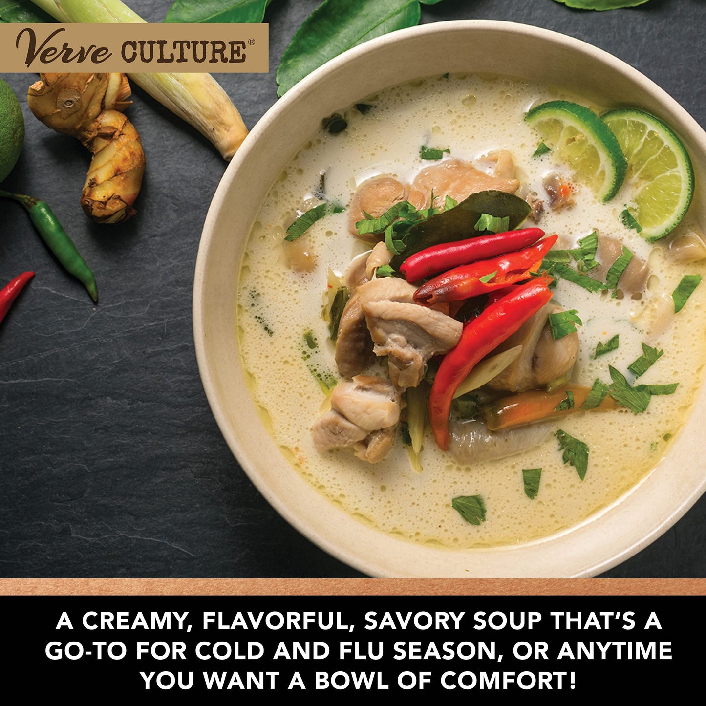 Thai for Two Cooking Kit by Verve CULTURE  USDAOrganic Tom Kha Soup Cooking Kit  Authentic Thai Cuisine  Unique Cooking Gift Set  Vegan GlutenFree  Made in Thailand